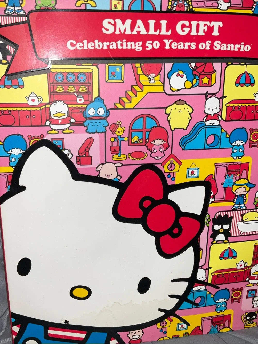 Hardback Book Small Gift Celebrating 50 years of Sanrio